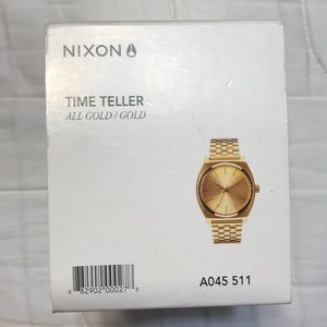 GOLD NIXON WATCH!! SALE ( open to offers )